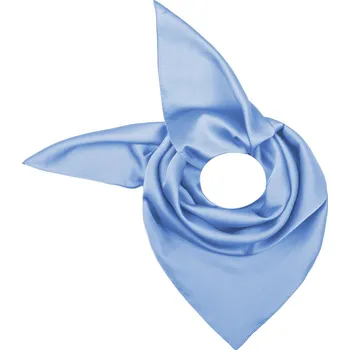 Šátek Dámský čtvercový šátek YF350-19 letuška, světle modré barvy 7200622-21
