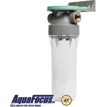 Filtrace vody Průsvitné filtrační pouzdro s odvzdušňovacím ventilem ECO 1“ - 10“/2,5“