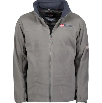 Pánská mikina GEOGRAPHICAL NORWAY mikina pánská TAMAZONIE MEN fleece L tmavě šedá