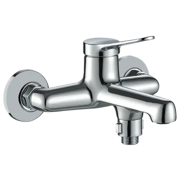 Vodovodní baterie Kuchinox Villa, nástěnná vanová baterie, chromová, LAV-BVK_010D