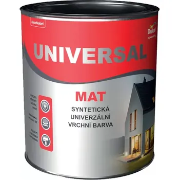 univerzální barva Dulux Universal mat 2,5L mat černý 199 M