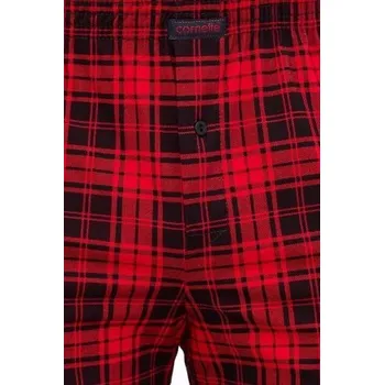 Trenýrky Trenýrky Cornette 002/324 - bavlna Červeno-černá 2XL