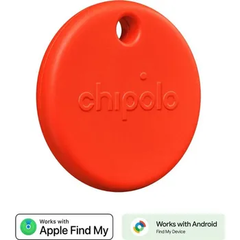 Lokátor Chipolo POP Bluetooth lokátor, červený