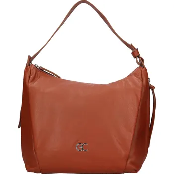 Kabelka Dámská kožená kabelka Gianní Conti Loréne - koňak