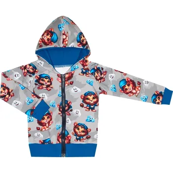 Mikina na zip - Lvíček Velikost: 122