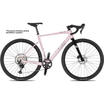 Silniční kolo 4EVER GRIZZLY RACE (coral / black) 2026 Průměr kol: 28" (700C), Výška rámu: (54 cm), Velikost rámu: ML