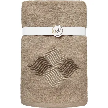 Ručník Sada bavlněných ručníků MARIBELLA 003 3 ks béžová/vlny