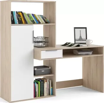 Psací stůl Psací stůl Felix 173 oak/bílá - SLEVA 3% s kodem radost25