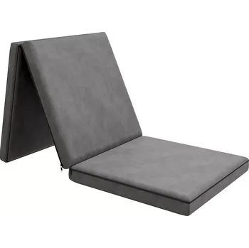 Matrace Skládací matrace pro hosty a na cesty MASON 80x200x9 cm tmavě šedá