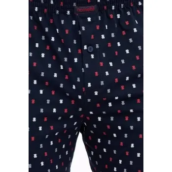 Pánské spodní prádlo Trenýrky Cornette 002/330 - medvídci Tmavě modrá S