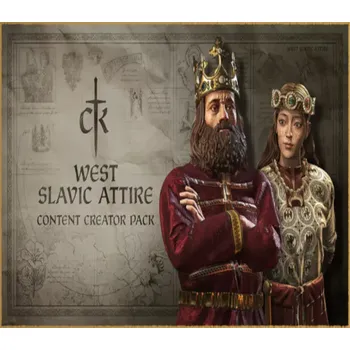 Počítačová hra Crusader Kings III - Content Creator Pack: West Slavic Attire DLC