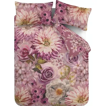 Povlečení Růžové povlečení na jednolůžko 135x200 cm Rosemoor Floral – RHS ID_1797972