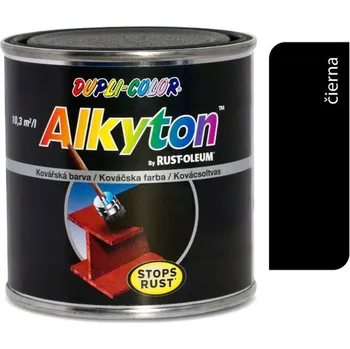 barva na kov DUPLI COLOR Alkyton kováčska čierna 750ml