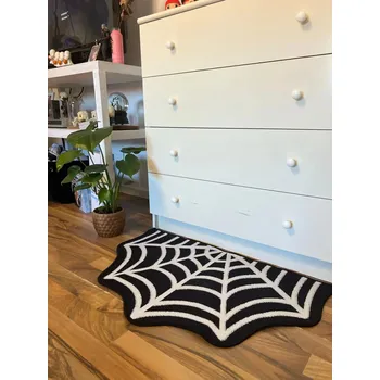 Koberec Strašidelný halloweenský koberec | koupelnová rohožka, vstupní koberec - K-SJR 1 , 50X80CM (1,6X2,6 STOPY)