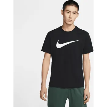 Nike Sportswear Swoosh tričko - 0 - černá - L