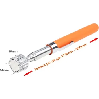 Inspekční zrcátko Inspekční zrcátko s teleskopem 360 otáčení | kontrolní nástroj, oprava auta - 10 liber pomeranče