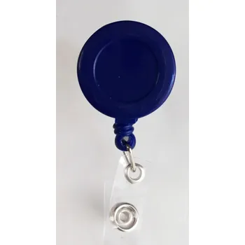 Vytahovací ABS držák na kartu | držák, klip - Čistá barva námořnická modrá