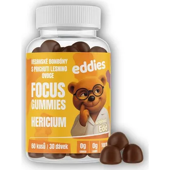 eddies Eddies - Focus Gumídci na podporu paměti 60 ks