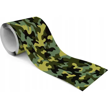 Fototapeta Samolepicí Dekorativní Bordura pro Mládež Vzor MASKÁČOVÝ Armáda Vojenský