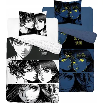 Povlečení Sada povlečení Detexpol 160 x 200 cm, vícebarevné