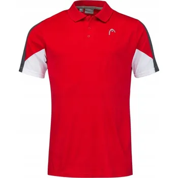 Pánské tričko Pánské tenisové tričko HEAD CLUB 22 TECH POLO SHIRT MEN RED M