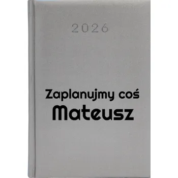 Kalendář Knižkový kalendář 2026 A5 stříbrný
