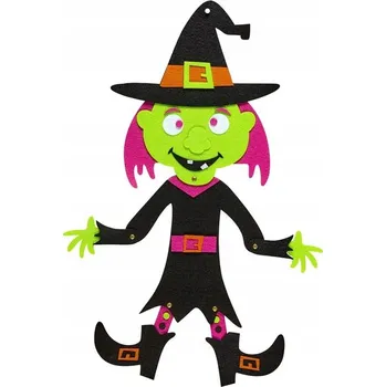 Party dekorace DEKORACE k ZAVĚŠENÍ čarodějnice HALLOWEEN XL