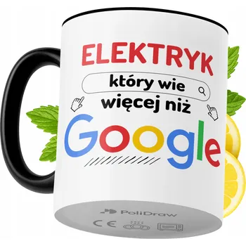 Hrnek Polidraw Hrnek Polidraw pro elektrikáře keramika 330 ml