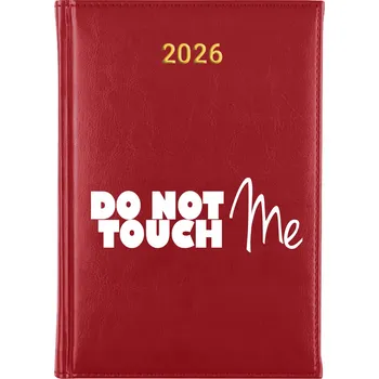 Kalendář Knižní kalendář 2026 A5 červený