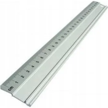 pravítka Hliníkové pravítko 60 cm do kanceláře, školy - ODOLNÉ