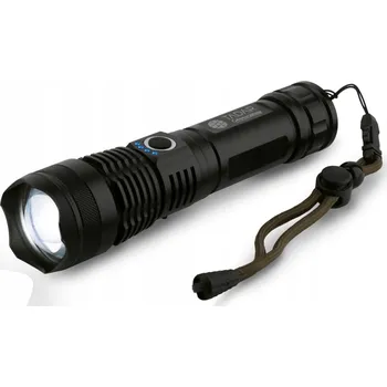 Svítilna TAKTICKÁ LED SVÍTILNA silná dobíjecí svítilna ZOOM VODĚODOLNÁ