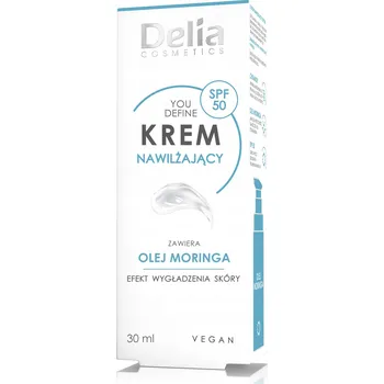 Pleťový krém Pleťový krém s UV ochranou Delia Cosmetics You Define 50 SPF denní 30 ml