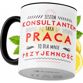 Hrnek Polidraw Hrnek Polidraw pro konzultanta na dárek keramika 330 ml