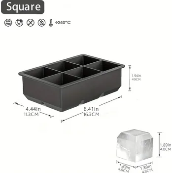 Tvořítko na led Formičky na led v neobvyklých tvarech | silikonová forma, formička na led - náměstí