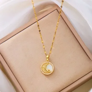 Náhrdelník Náhrdelník s motivem planet hvězd a slunce | náhrdelník řetízek - Styl 6