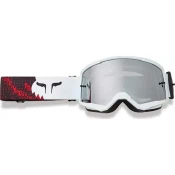 Motocyklové brýle Fox Main Kairos Goggle white/florescent red