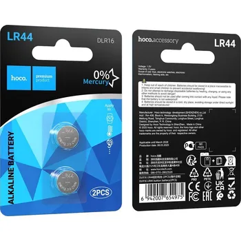 Článková baterie Baterie LR44 Hoco DLR16 2 ks
