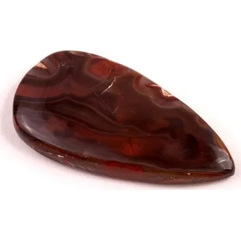 Přírodní kámen Kabošon Maroko Jasper č.5770 (36x18x5mm)