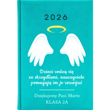 Kalendář Knižní kalendář 2026 A5 modrý