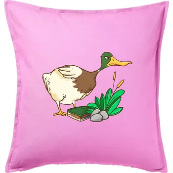 Polštář Geokačer s keškou - Polštář 50x50 - 50x50 - Pouze potah ( Růžová )