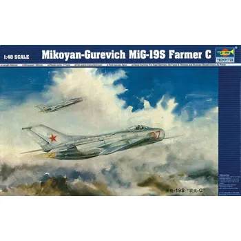 Plastikový model TRUMPETER Mikojan-Gurevi, Model letadla MiG-19S, Trumpeter MTR-02803