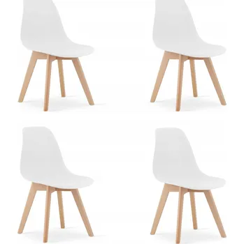 Jídelní židle Židle KITO - bílá x 4