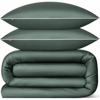 Povlečení POVLEČENÍ SADA LŮŽKOVÉHO POSTŘENÍ 200X220 + 2 POVLAKY NA POLŠTÁŘE 70X80 SADA POVLEČENÍ 100% BAVLNA