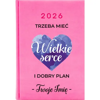 Kalendář Knižkový kalendář 2026 A5 růžový