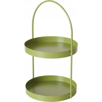 Kovová police Boltze 25 x 25 cm zeleň