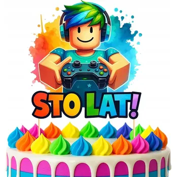 Obraz TOPER NA DORT TOPPER HERNÍ HRA HERNÍ POHÁDKA DEKORACE NAROZENINY