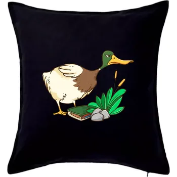 Polštář Geokačer s keškou - Polštář 50x50 - 50x50 - Pouze potah ( Černá )