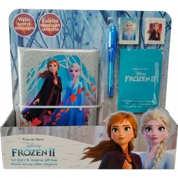 Zápisník Zápisník A5 Kids Euroswan Ledové Království, vícebarevný