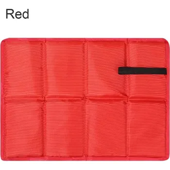 Hrací deka Skládací voděodolná pěnová podložka | sedací podložka, cestovní podložka - Červená B.