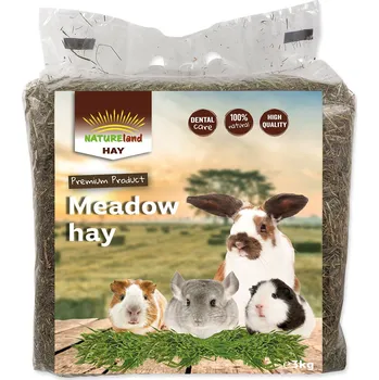 Krmivo pro hlodavce Seno Nature Land Hay z horských luk 3kg